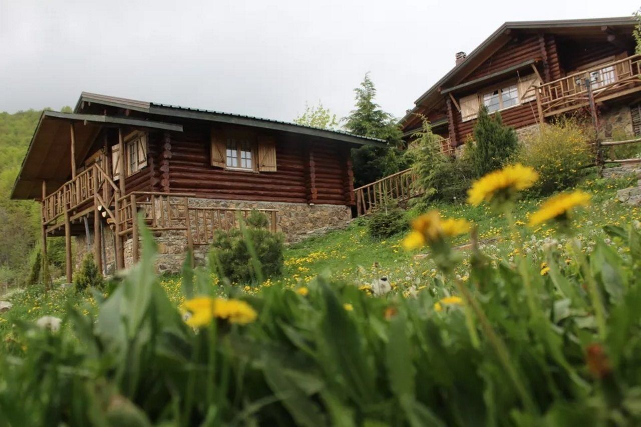 Sfendamos Wood Village Naousa  Eksteriør billede